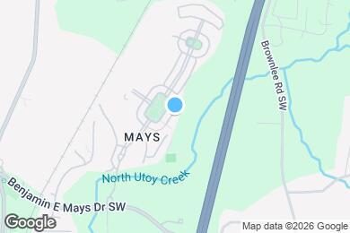 Map image of the property - 580 Morrow Ln