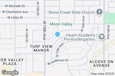 Map image of the property - 17454 N 14th Ave