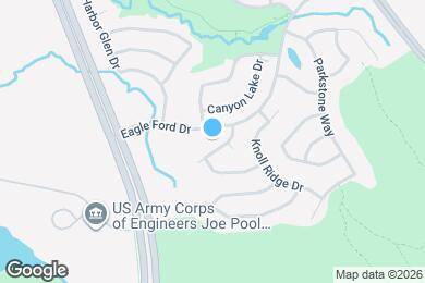 Map image of the property - 6317 Pool View Dr