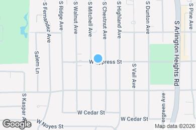 Map image of the property - 311 W Cypress St