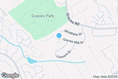 Map image of the property - 6818 Graves Mill Dr