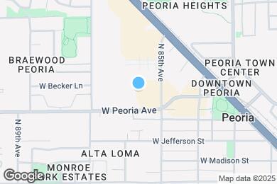 Map image of the property - Peoria Grand Apartments