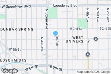 Map image of the property - 37 E University Blvd