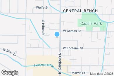 Map image of the property - 1011 Orchard, Boise, ID 83705