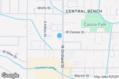 Map image of the property - 1011 Orchard, Boise, ID 83705 — UPTOWN CONDOS