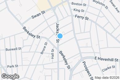 Map image of the property - 295 Jackson St