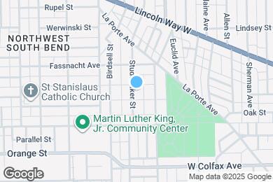 Map image of the property - 418 Studebaker St