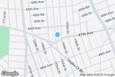Map image of the property - 4645 193rd St
