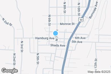 Map image of the property - 619 Hamburg Ave