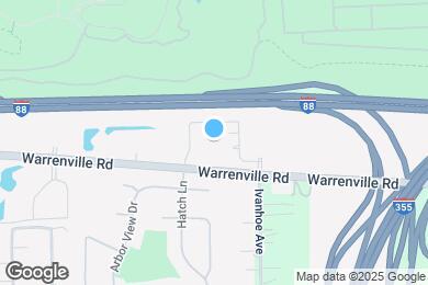Map image of the property - 450 Warrenville Rd