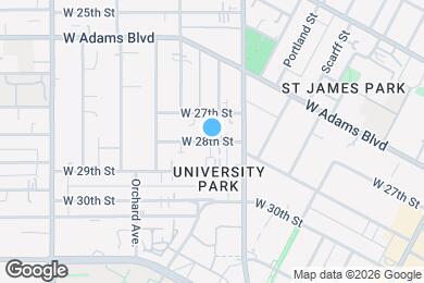 Map image of the property - 1331 W 37th Dr