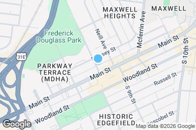 Map image of the property - 108 N 8th St