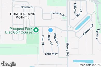 Map image of the property - 15282 Beam St
