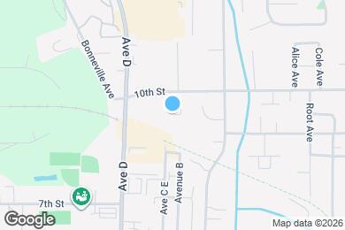 Map image of the property - 1101 10th St