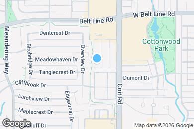 Map image of the property - Watersong Villas Apartments