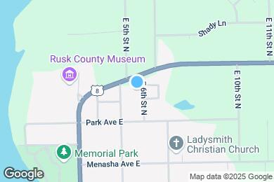 Map image of the property - 816 E 6th St N