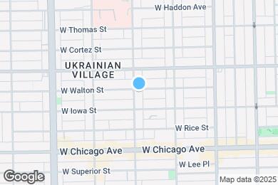 Map image of the property - 2149-2157 W Walton St