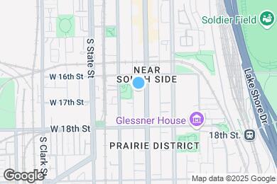 Map image of the property - 1620 S Michigan Ave