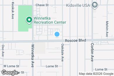 Map image of the property - 19925 Roscoe Ave.