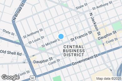 Map image of the property - 55 N Warren St