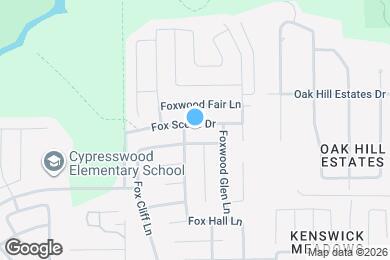 Map image of the property - 7310 Fox Scene Dr