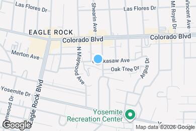 Map image of the property - 1942 Chickasaw Ave