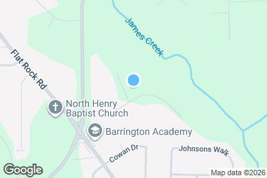 Map image of the property - 35 Circle Creek Dr