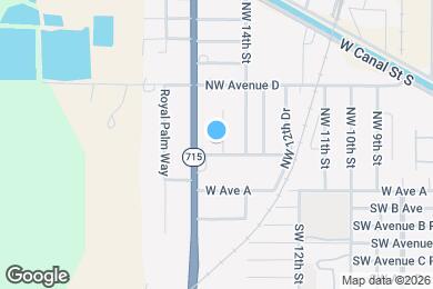 Map image of the property - 300 NW 15th St