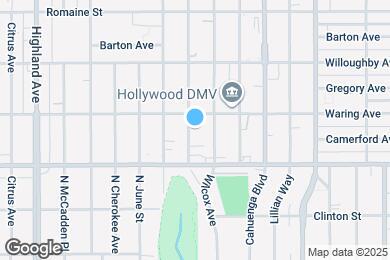 Map image of the property - 742 N Hudson Ave