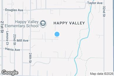 Map image of the property - 2717 Mill Ave