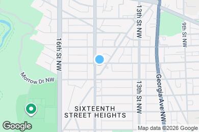 Map image of the property - 1352 Longfellow St NW