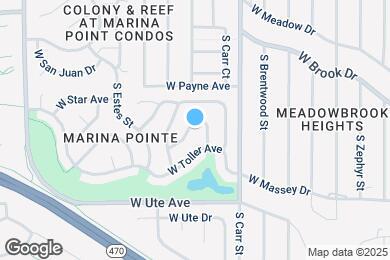 Map image of the property - 8636 W Teton Ave