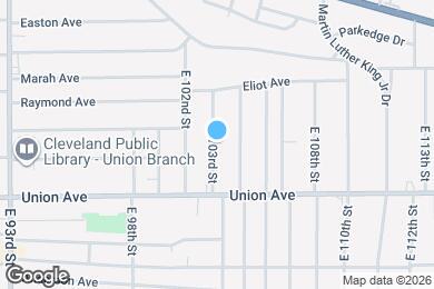 Map image of the property - 3437 E 103rd St