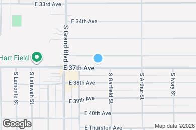 Map image of the property - 803 E 37th Ave