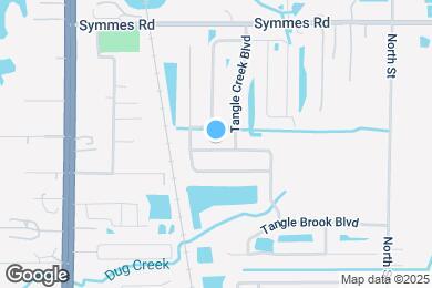 Map image of the property - 7314 Tangle Bend Dr