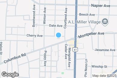 Map image of the property - 2672 Cherry Ave