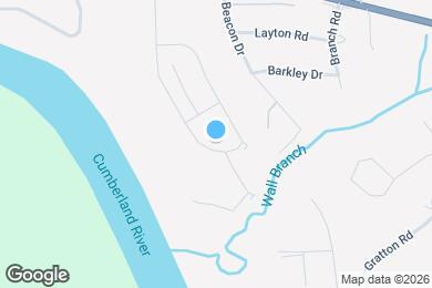 Map image of the property - 1180 Bluffton Cir