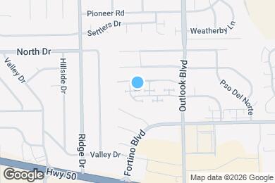 Map image of the property - 4147 Outlook Blvd