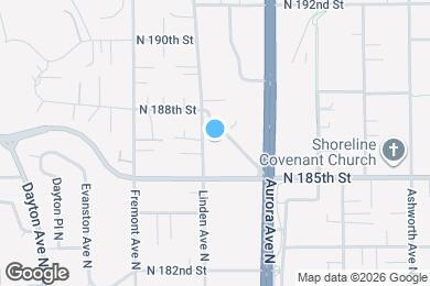 Map image of the property - 18524 Linden Ave N