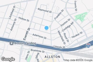 Map image of the property - 64 Aldie St