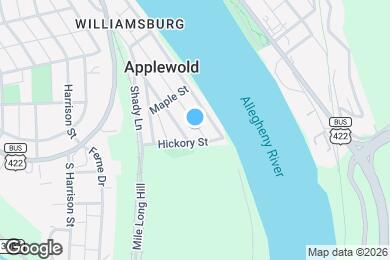 Map image of the property - 357 Franklin Ave