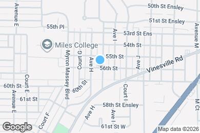 Map image of the property - 5520 Court H