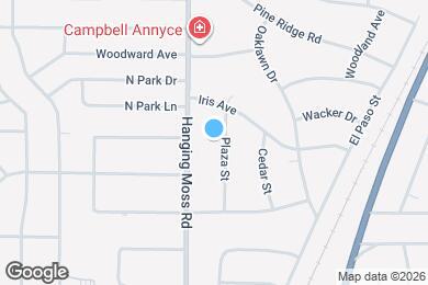 Map image of the property - 4171 Plaza St