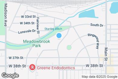 Map image of the property - 3531 Brown St