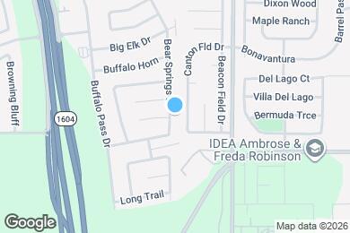 Map image of the property - 3230 Bear Springs Dr