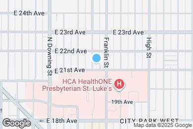 Map image of the property - 2100 N Humboldt St
