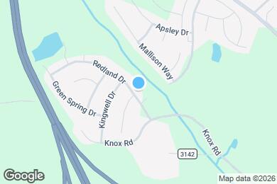 Map image of the property - 929 Redland Dr