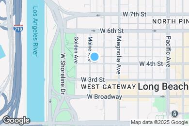Map image of the property - 647 W 4th St