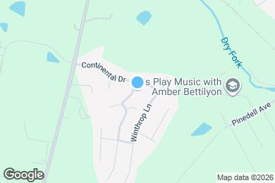 Map image of the property - 1616 Battle Ln