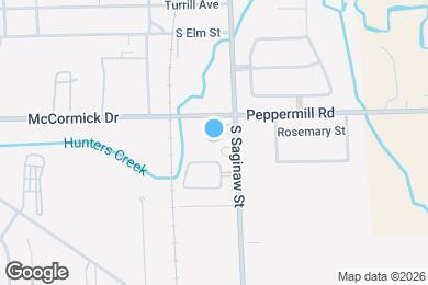 Map image of the property - 742 S Saginaw St